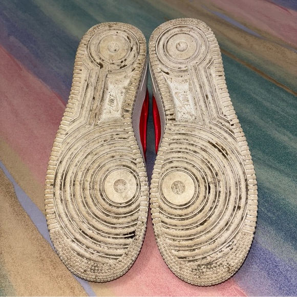 Nike Air Force 1 Low Ultraviolet Siren Red- size 7Y / women’s 8.5 - Picture 8 of 9